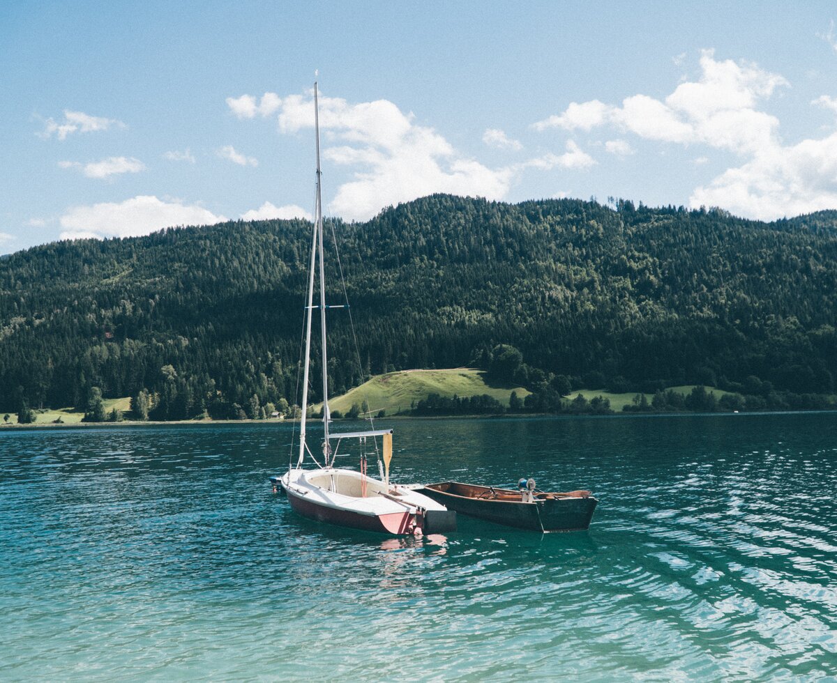 Boot am Wasser | © Urlaub am Bauernhof Kärnten / Daniel Gollner