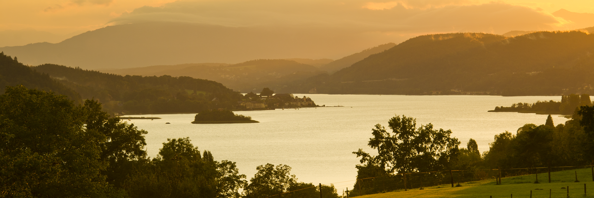 Blick auf Wörthersee im Herbst | © Franz Gerdl / Kärnten Werbung