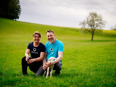 Manuela und Ernst vom Biohof Abraham in Hirschbach im Mühlkreis, Mühlviertel | © Urlaub am Bauernhof Oberösterreich / Daniel Gollner