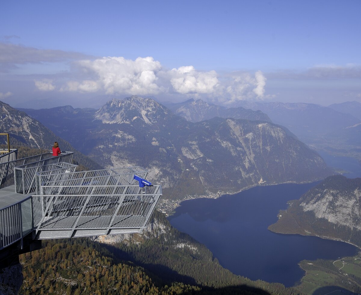 Aussichtsplattform "Five Fingers" am Dachstein, Salzkammergut | © Oberösterreich Tourismus GmbH / Gregor Semrad