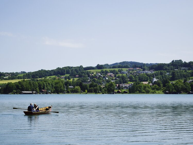 Bootsfahrt auf dem Irrsee | © Urlaub am Bauernhof Oberösterreich / Harald Puchegger