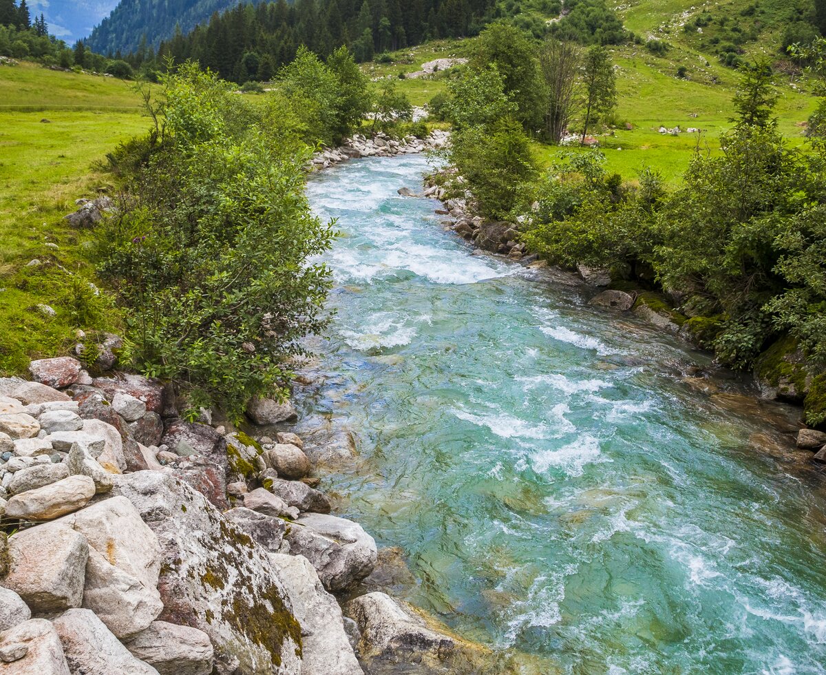 Gebirgsbach im Habachtal im Nationalpark Hohe Tauern | © Urlaub am Bauernhof im SalzburgerLand / Bernd Suppan