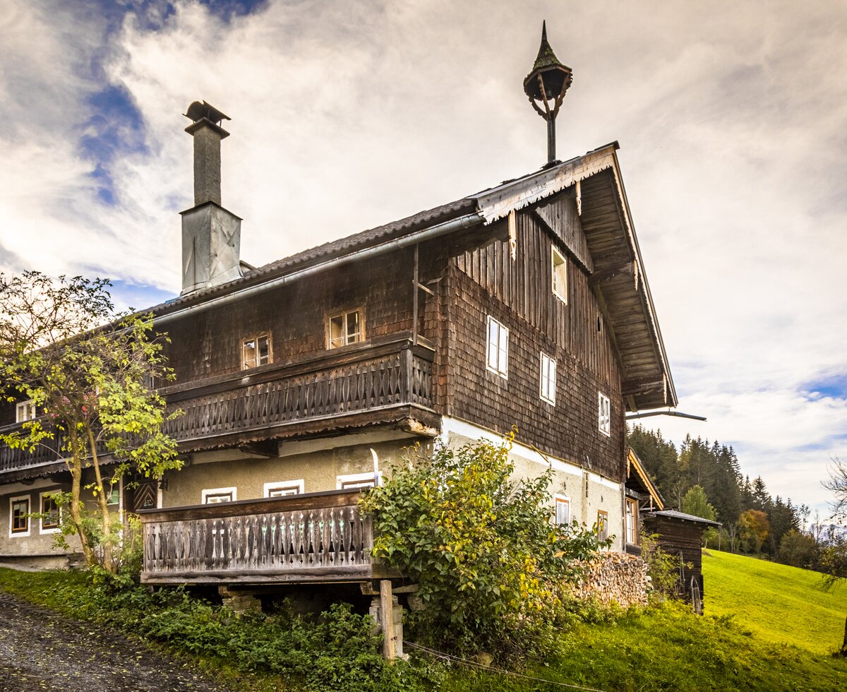 Ehemaliger Bergbauernhof Eisenhut in Hüttau, SalzburgerLand | © Urlaub am Bauernhof SalzburgerLand / Bernd Suppan