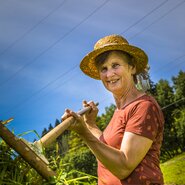 Josefine Emberger vom Vierthalerhof in Wagrain, Salzburger Sportwelt | © Urlaub am Bauernhof / Bernd Suppan