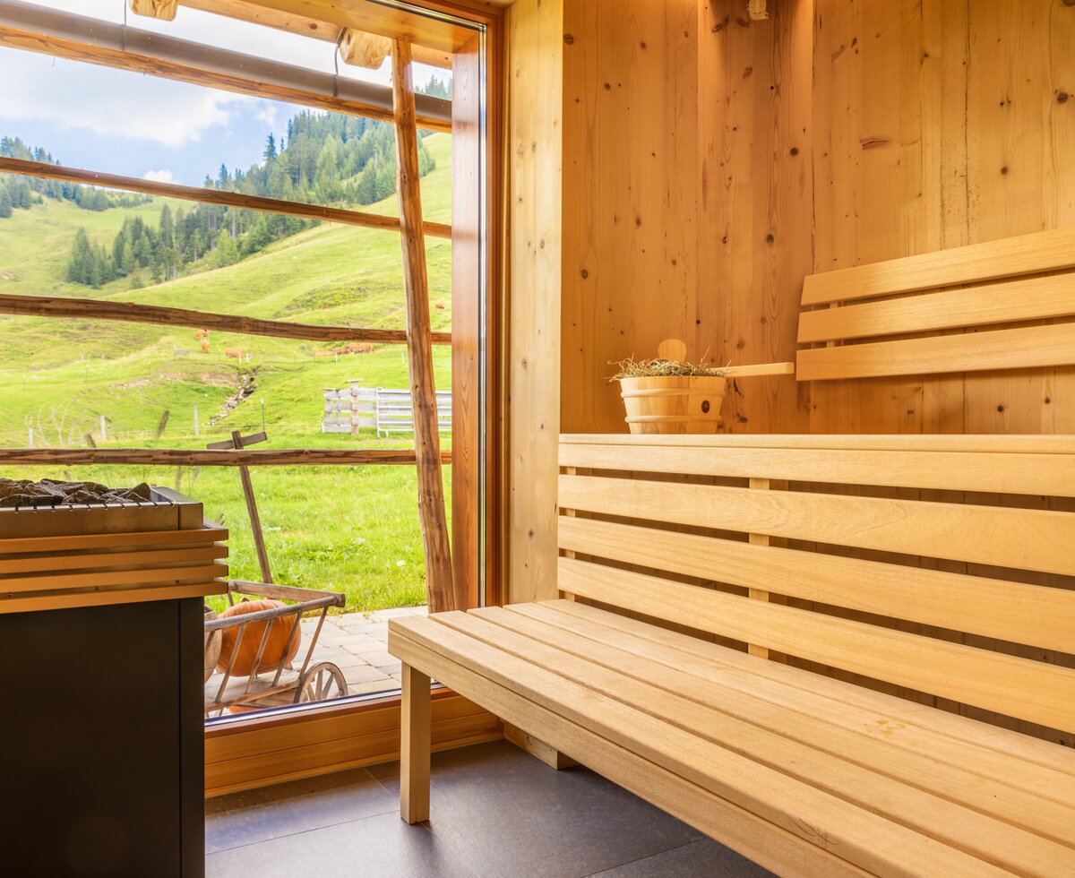 Sauna, Ederhütte, Maria Alm, Salzburger Land | © Urlaub am Bauernhof Salzburger Land / Bernd Suppan