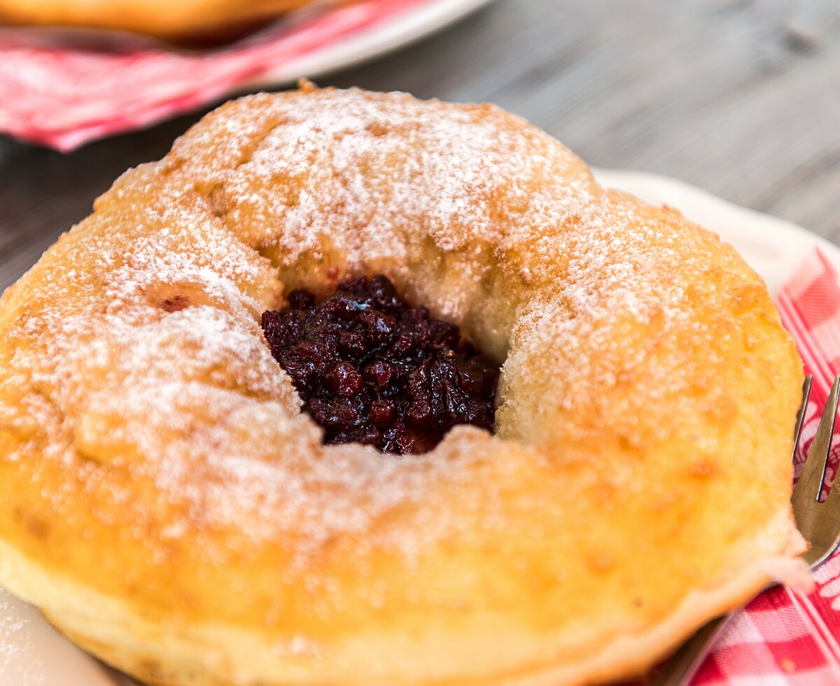 Bauernkrapfen mit Marmelade, Salzburger Land | © Salzburger Land Tourismus / Achim Meurer