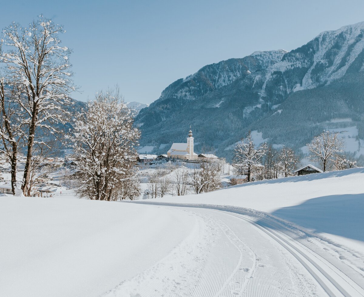 Goldegg im Winter, Salzburger Sonnenterrasse | © TVB Sonnenterrasse