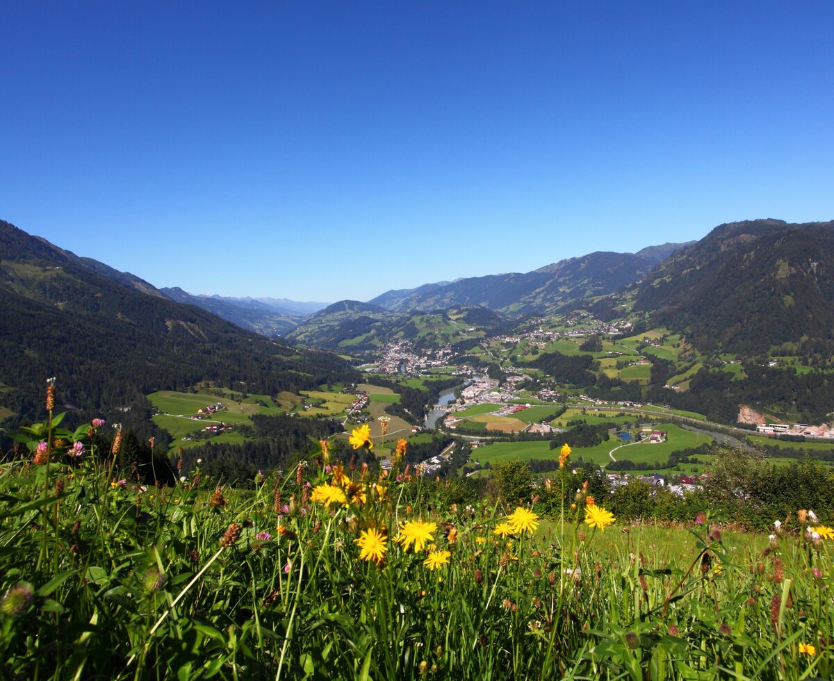 Landschaft Salzburger Sonnenterrasse | © TVB St. Veit/Schwarzach