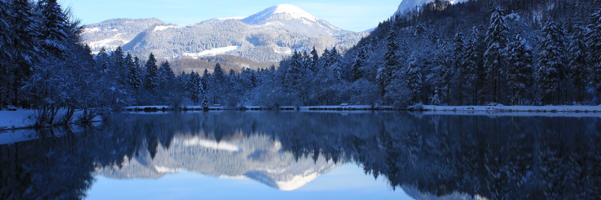 Bluntausee im Winter, Golling, Tennengau, Salzburger Land | © TVB Golling / golling.info