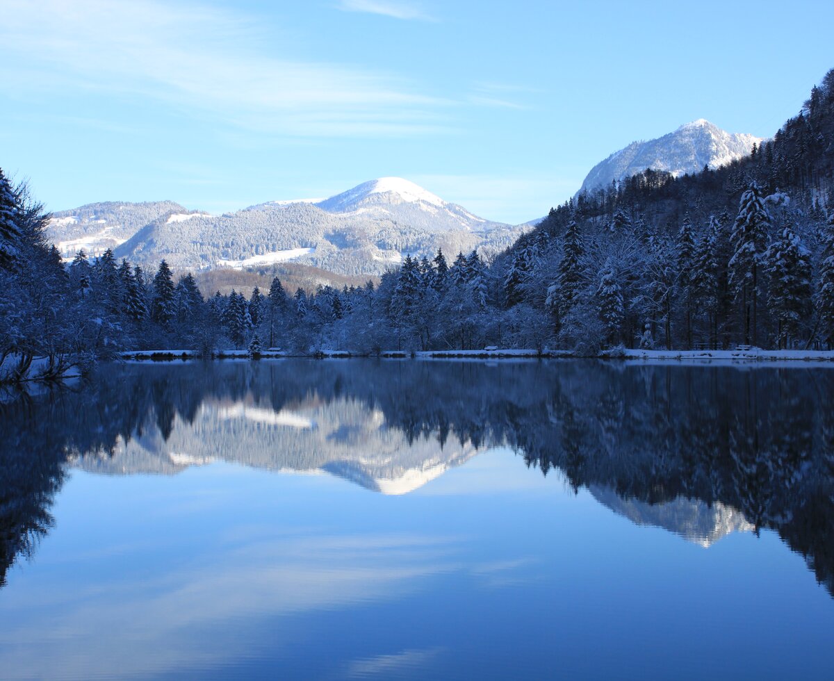 Bluntausee im Winter, Golling, Tennengau, Salzburger Land | © TVB Golling / golling.info