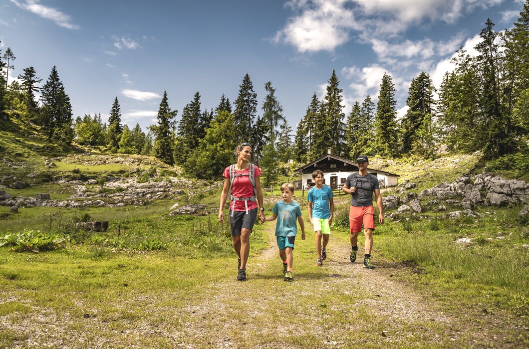 Wandern mit der Familie - Steinplatte | ©  Klaus Listl