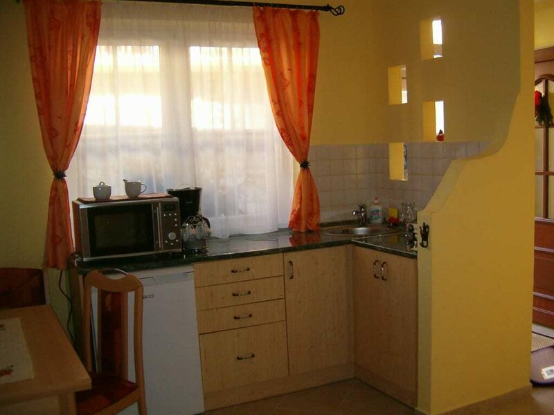 Kitchen area in the holiday apt. "Romantic"