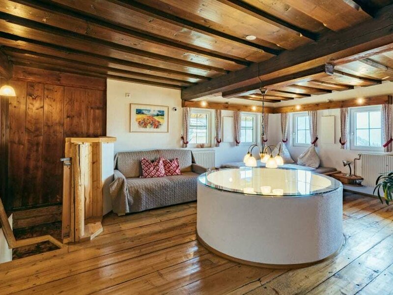 Inside the chalet