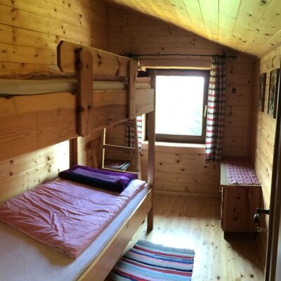 Bedroom with bunk bed