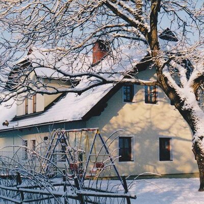 Holiday-house in the winter