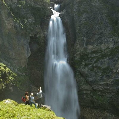 Goessnitz waterfall at Kachlmoor