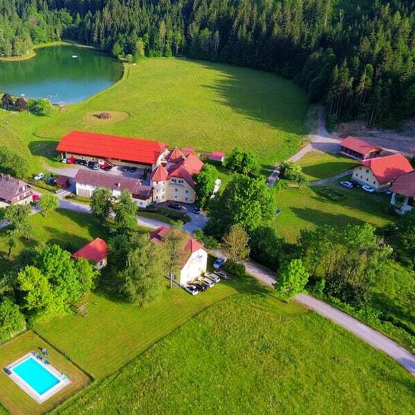 Talhof from the air