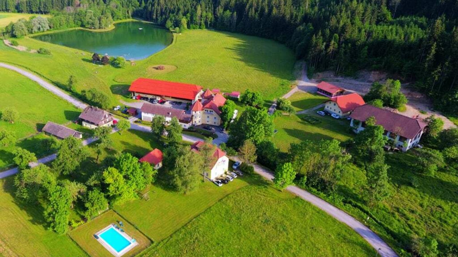 Talhof from the air