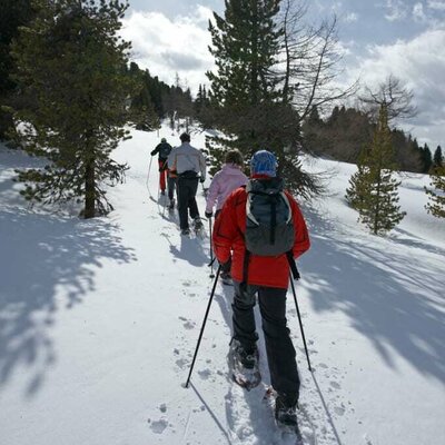 Snowshoeing