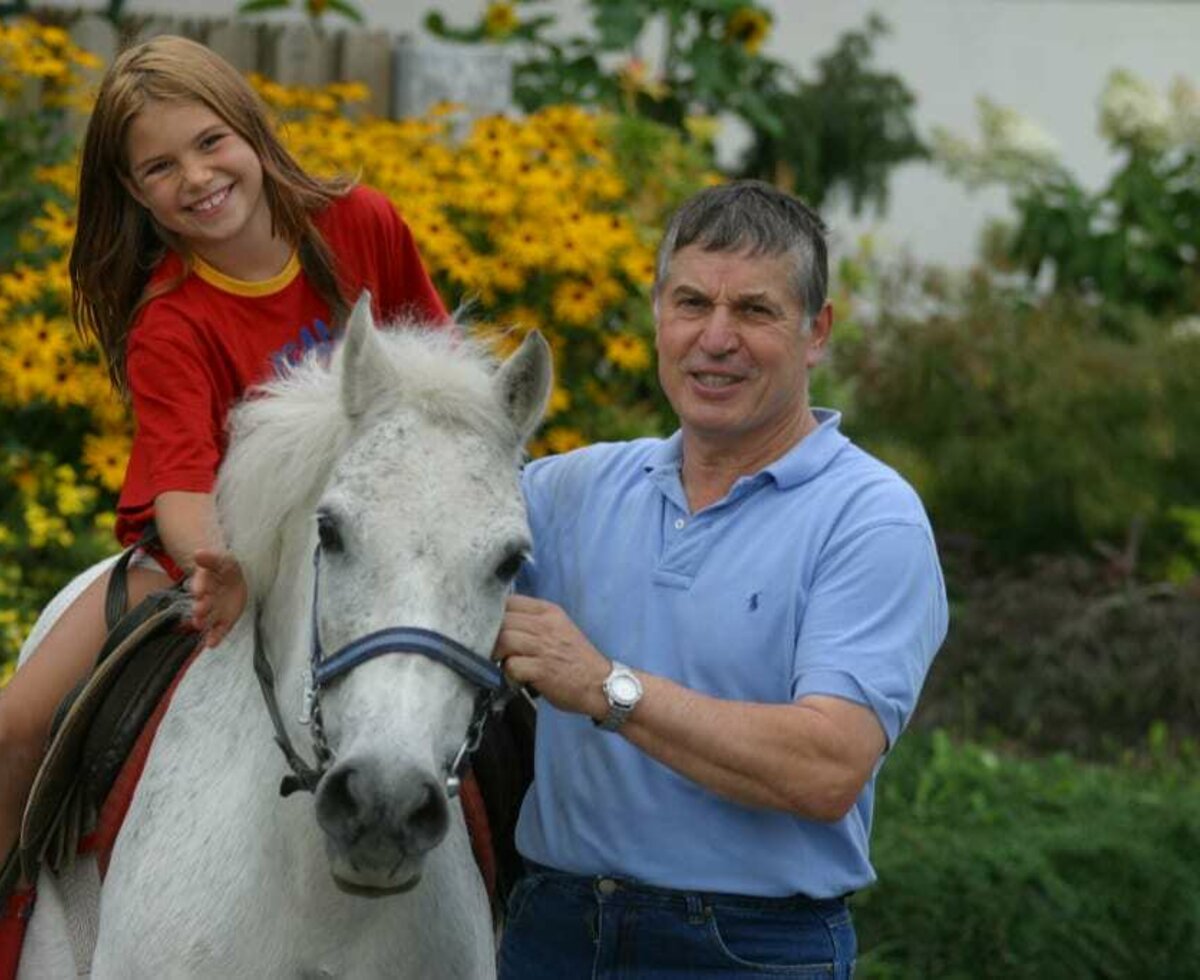 Pony riding with Farmer Sepp