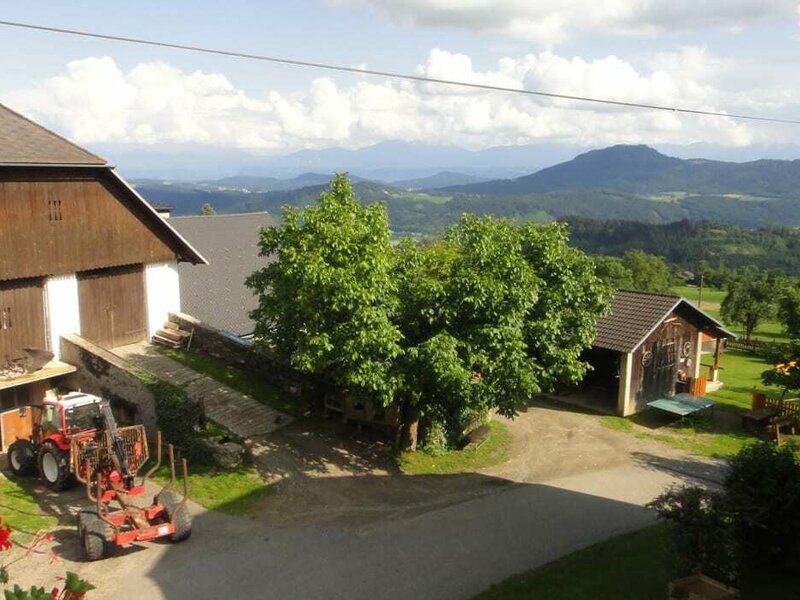 Farm and barn