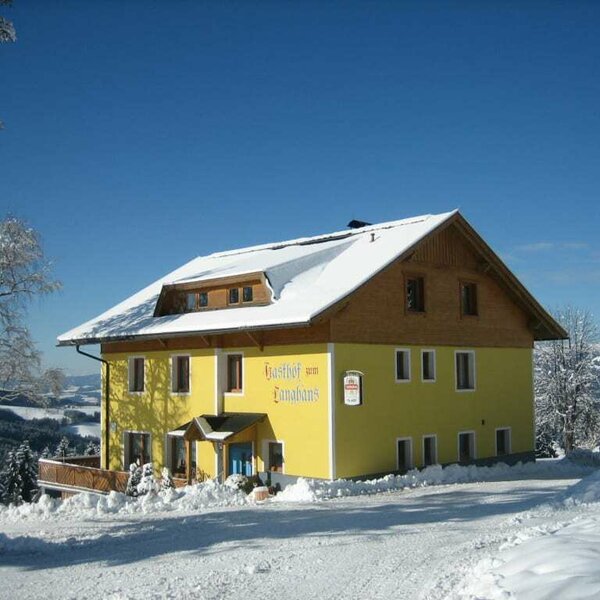 Guesthouse in winter