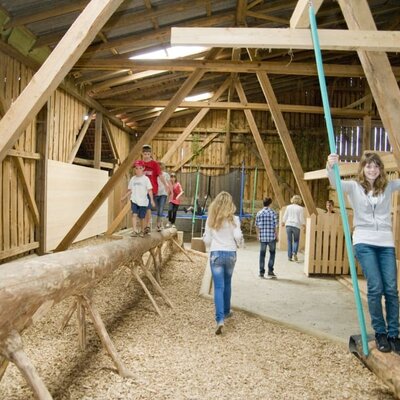 Indoor barn play area II (copyrightWaldviertelJugendtourismus2011)