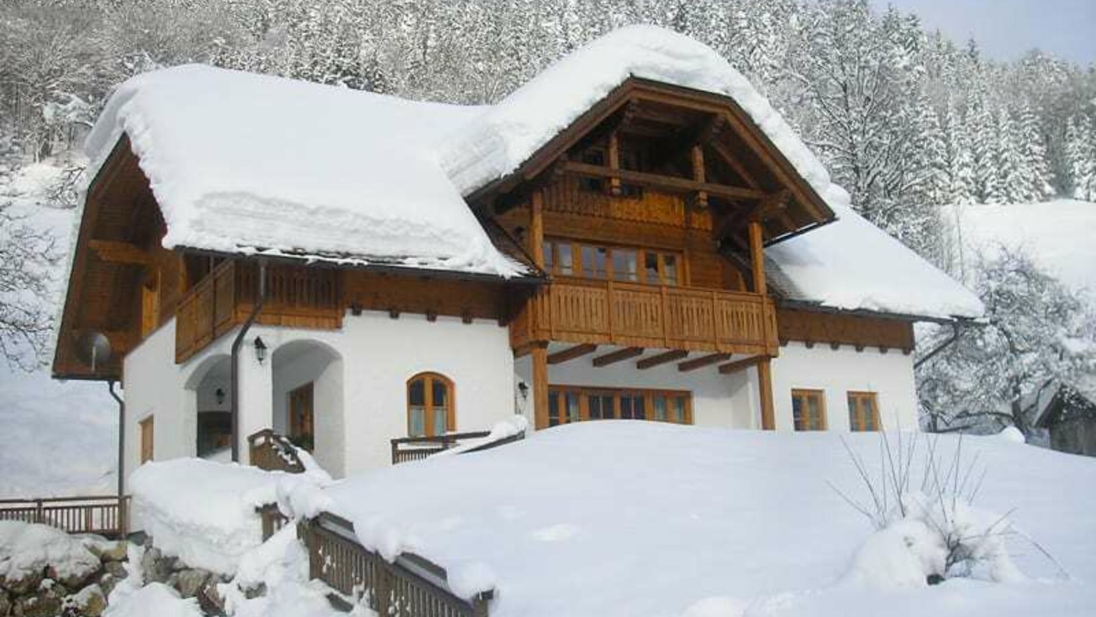 Breitenberg - holiday house in winter