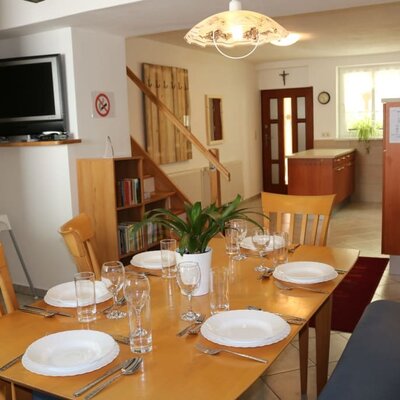 Dining area Kitchen entrance