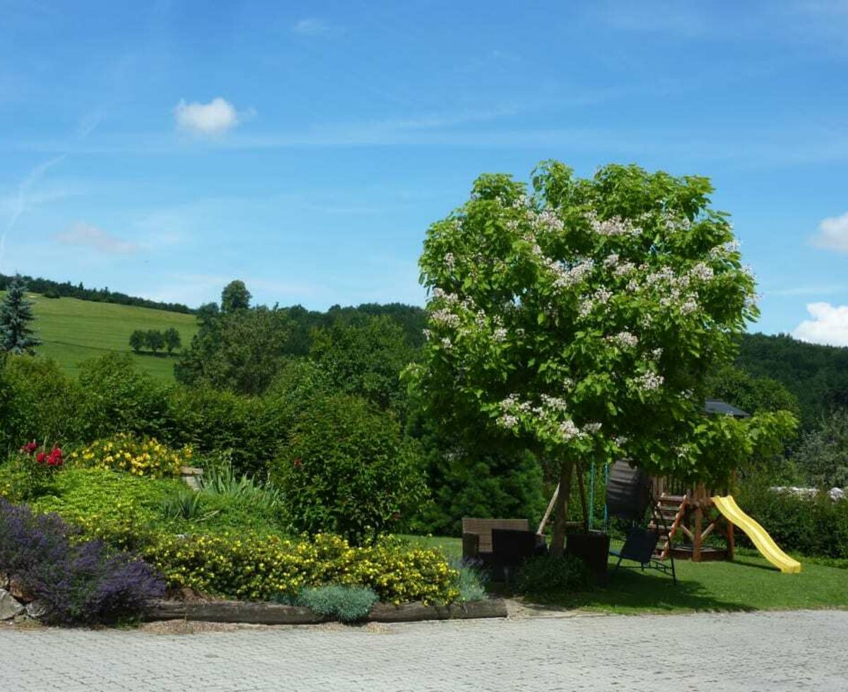 Farm with seating area