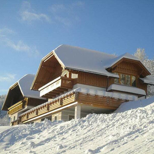 Exterior view on Höhenstein in Winter