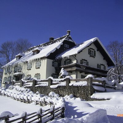 Outside view winter