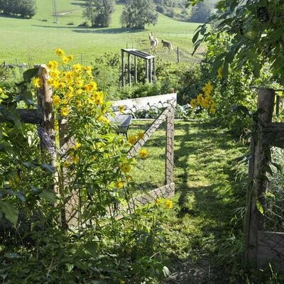 Entrance to the garden