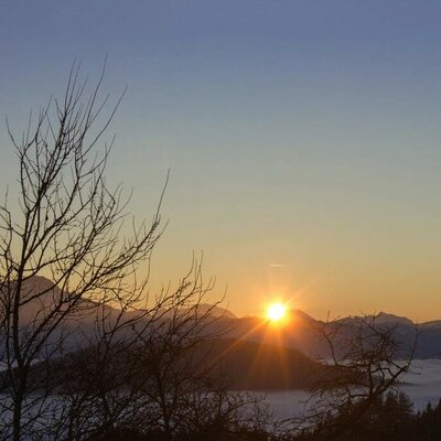 View to the mountains