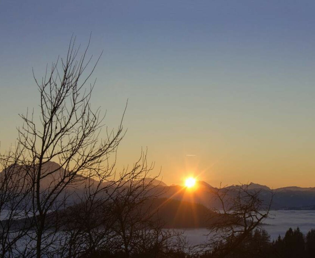 View to the mountains