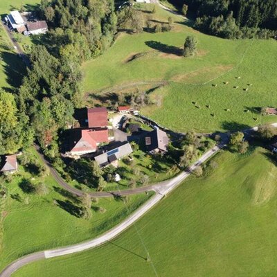 Our farm from above