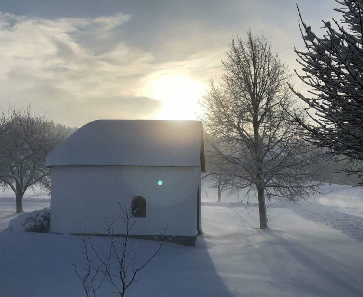 Chapel in winter