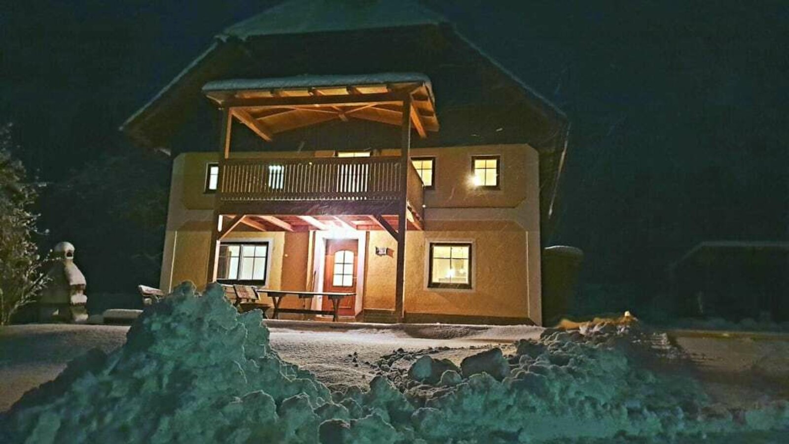 Holiday home Pesendorfer in winter