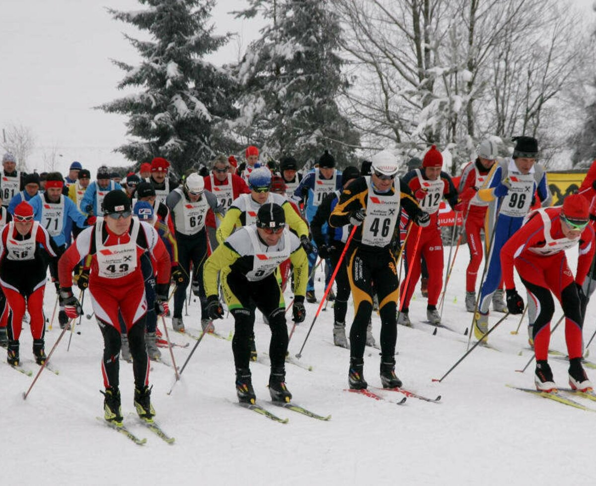 Cross-country skiing events in the town