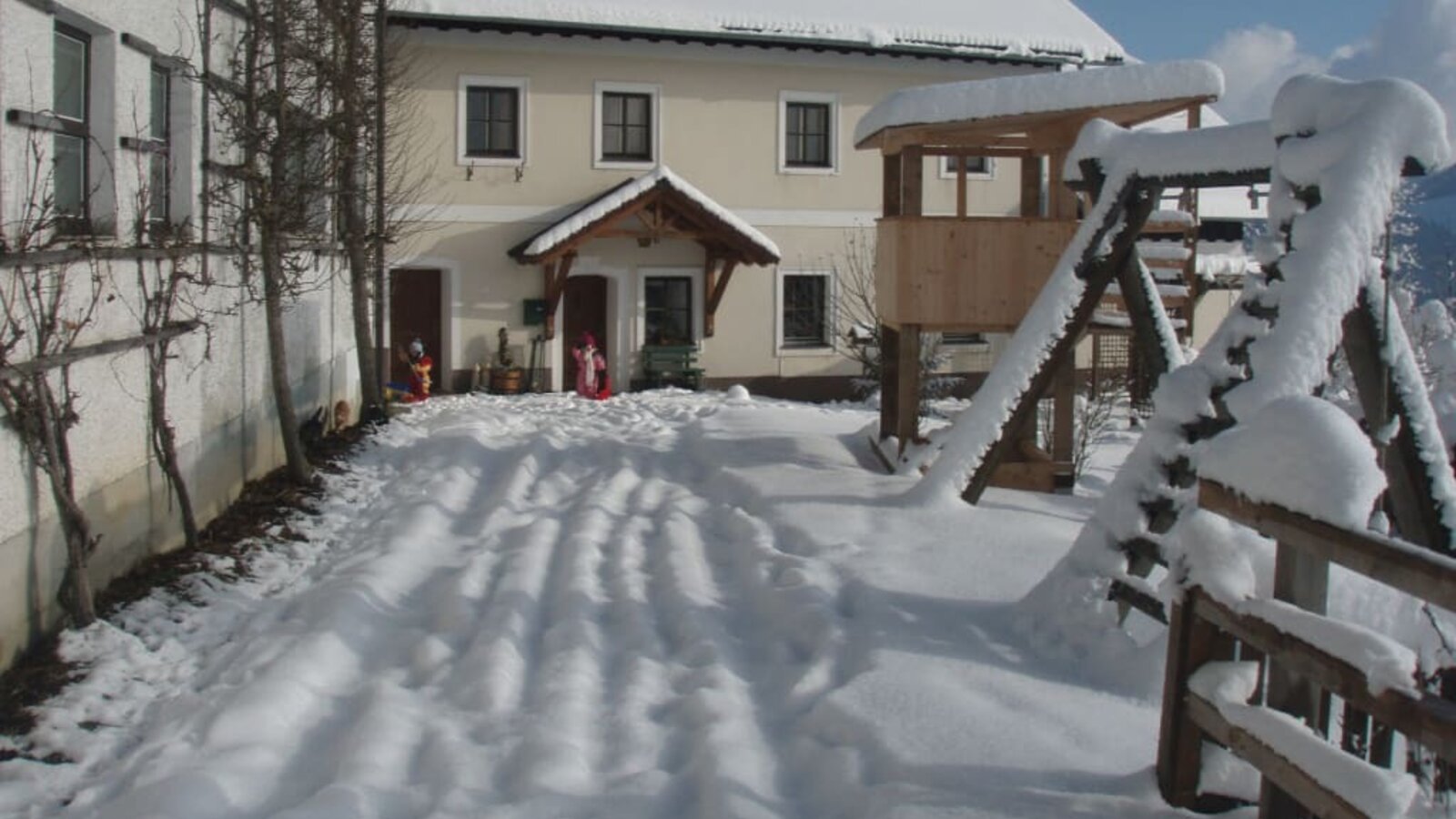 House in winter