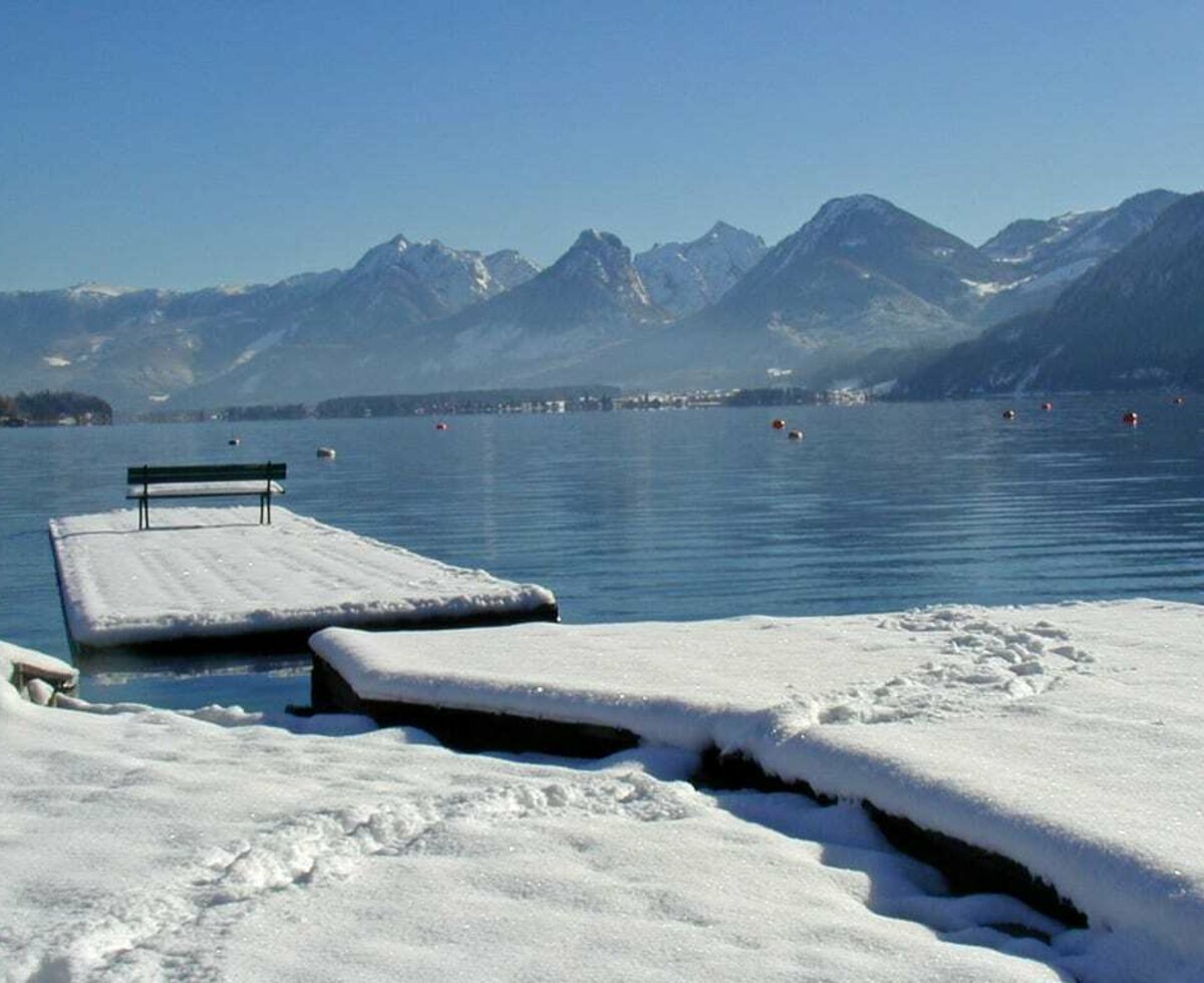 St. Wolfgang and lake Wolfgang