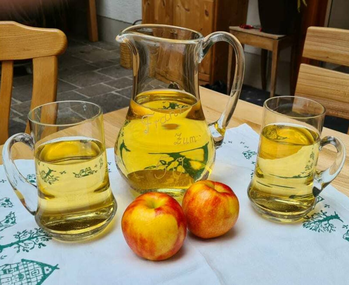 homemade Cider from appels and pears