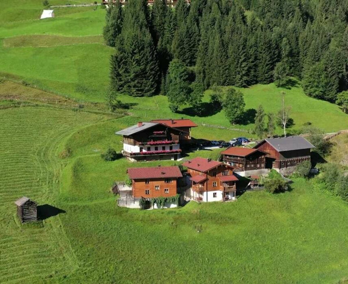 Bauerndörfl Rindereben Bird view