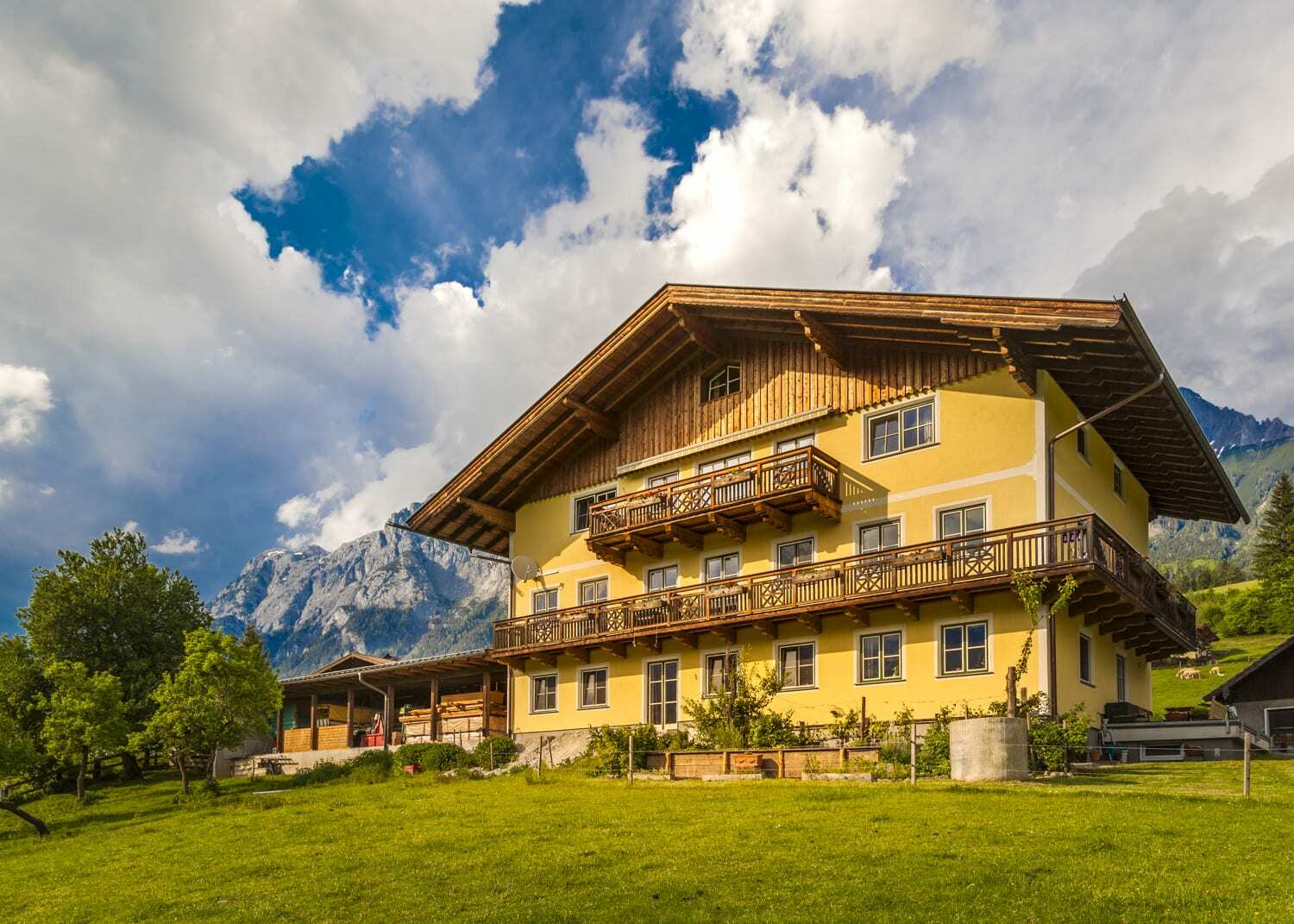 Organic farm Einberghof in Pfarrwerfen, region