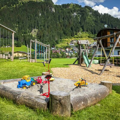 playground in the garden