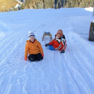 Tobogganing