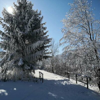 Winter hiking