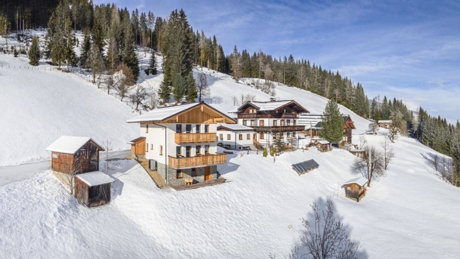 Pürstinghof in winter