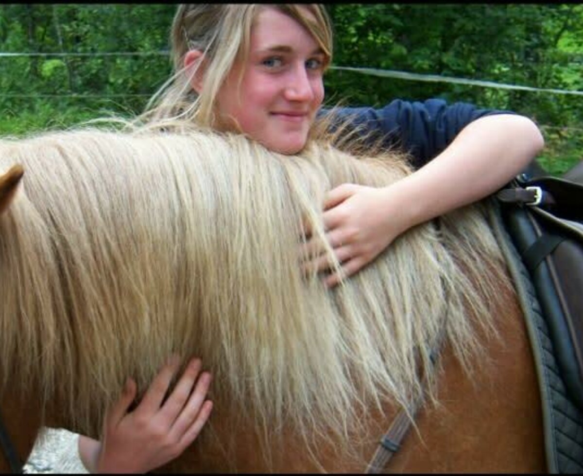 Happiness with the horses