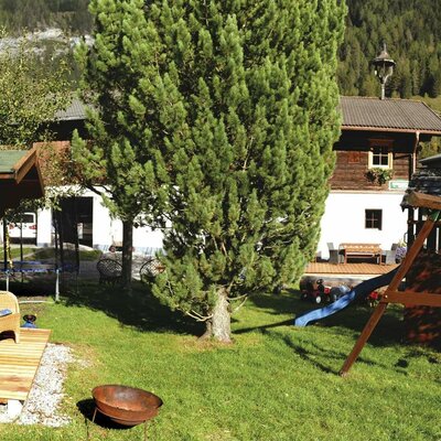 Playground directly at the farm